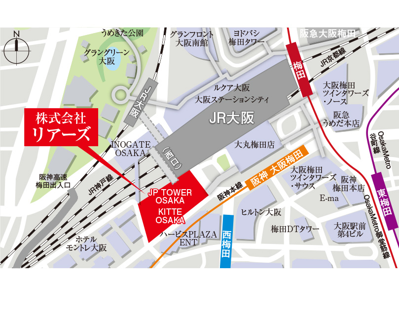 会社案内図
